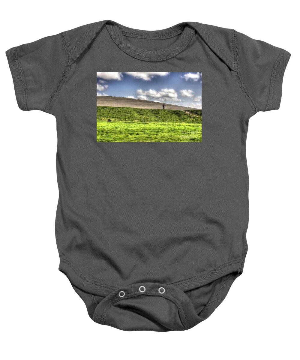 Wiltshire Baby Onesie featuring the photograph Strolling Through Wiltshire by Traci Law