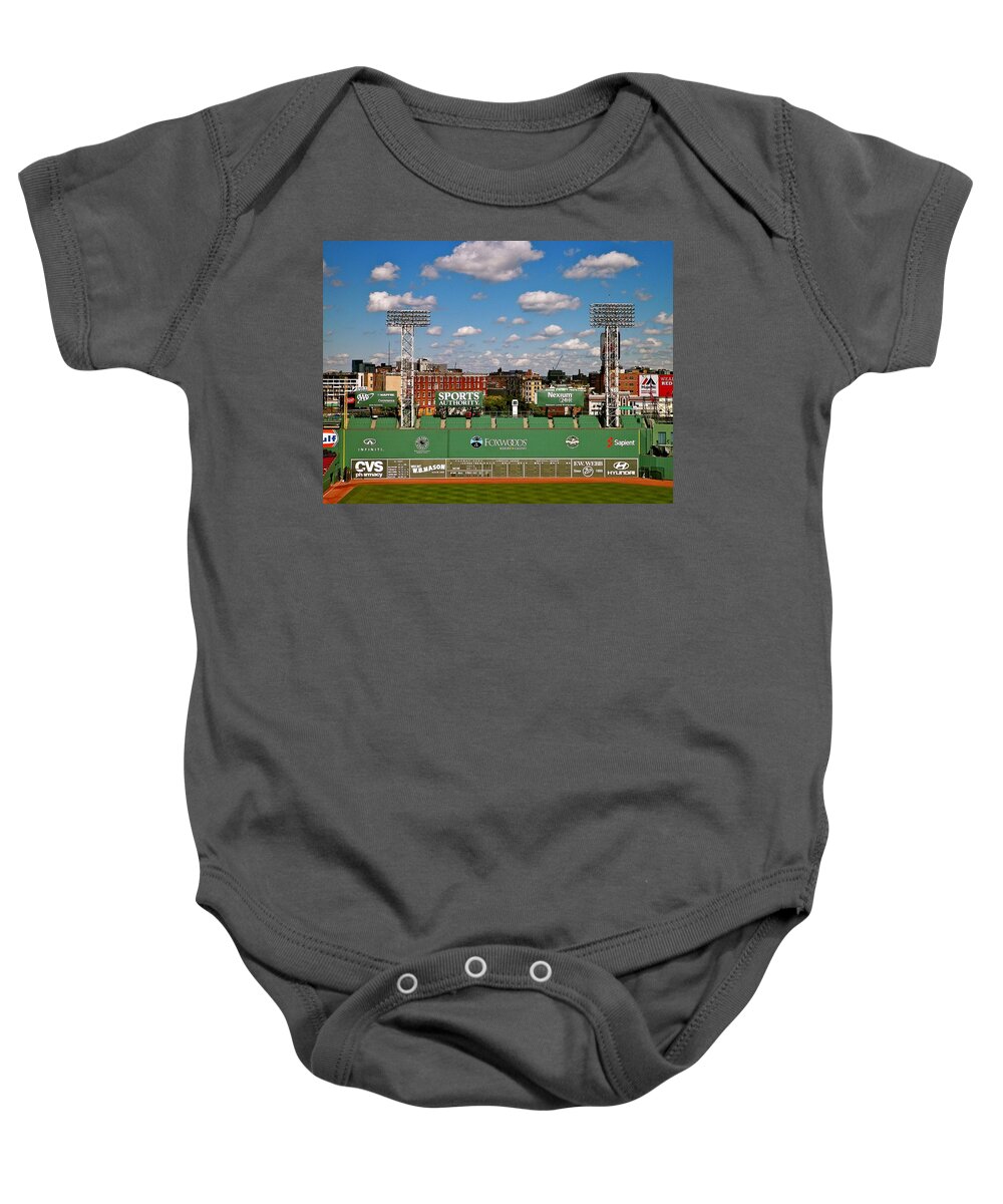Fenway Park Collectibles Baby Onesie featuring the photograph The Classic II Fenway Park Collection by Iconic Images Art Gallery David Pucciarelli