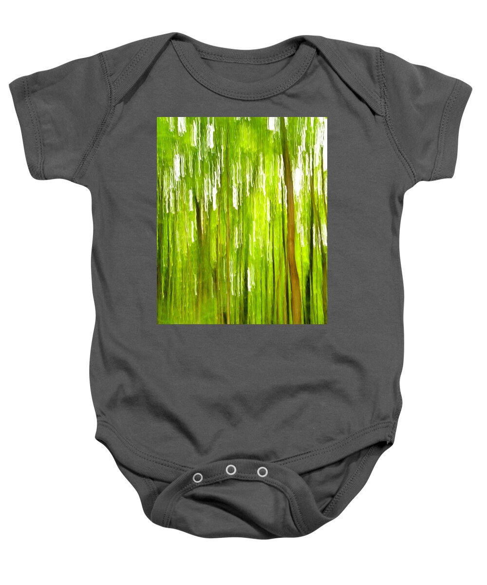 Bill Gallagher Baby Onesie featuring the photograph The Emerald Forest by Bill Gallagher