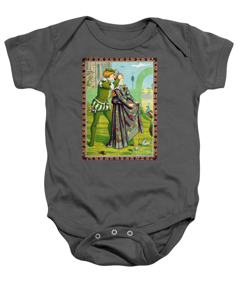Holiday Baby Onesie featuring the photograph The Quiver of Love Valentine's Day by Photo Researchers