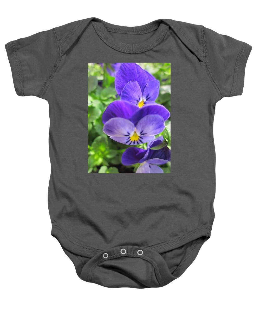 Pens Baby Onesie featuring the photograph Thinking of you by Rosita Larsson