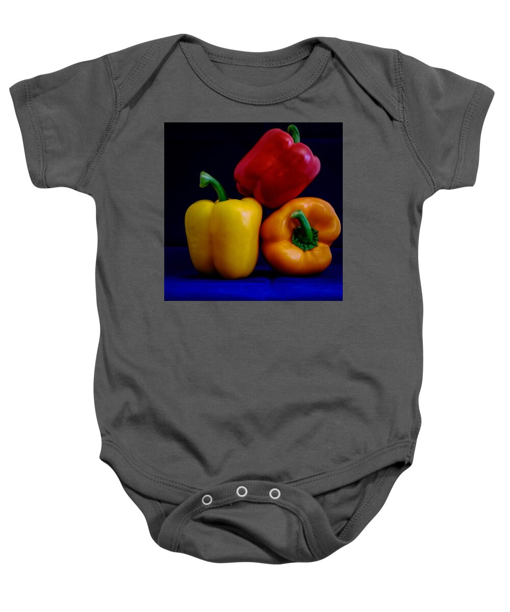 Still Life Baby Onesie featuring the photograph Three Amigos by Ron White
