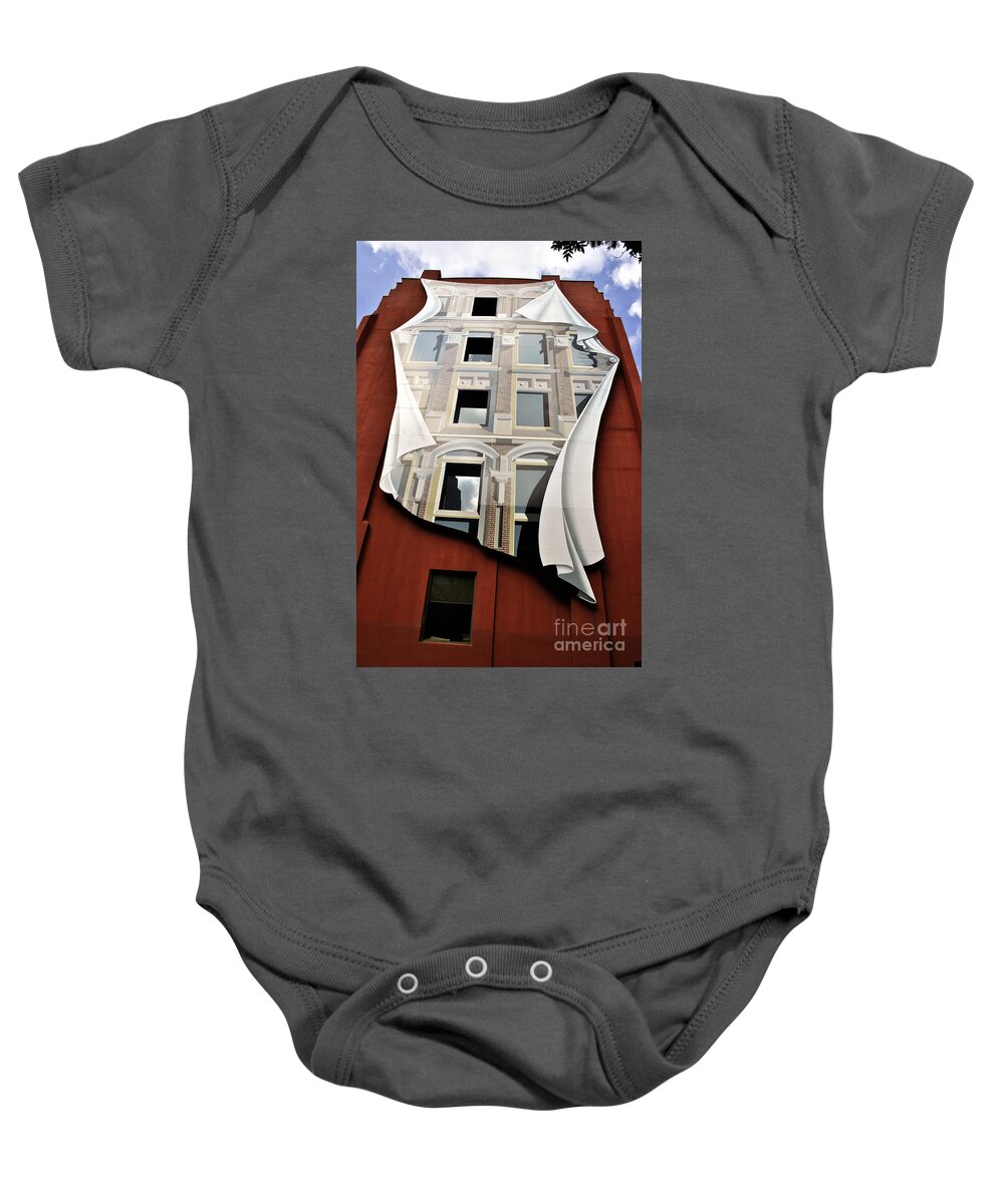 Buildings Baby Onesie featuring the photograph Trompe l oeil by PatriZio M Busnel