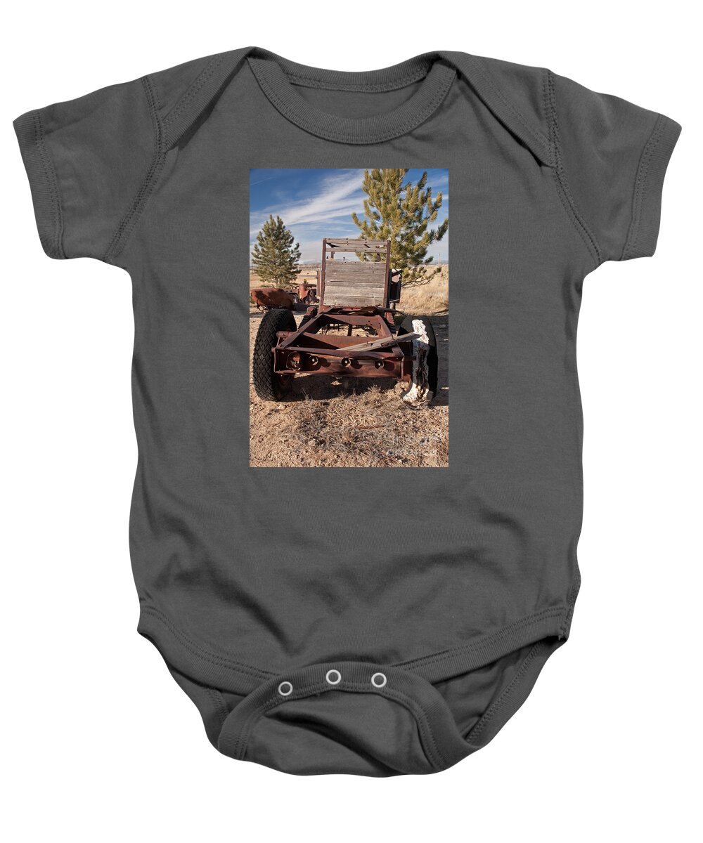 Afternoon Baby Onesie featuring the photograph Truck Bed by Fred Stearns