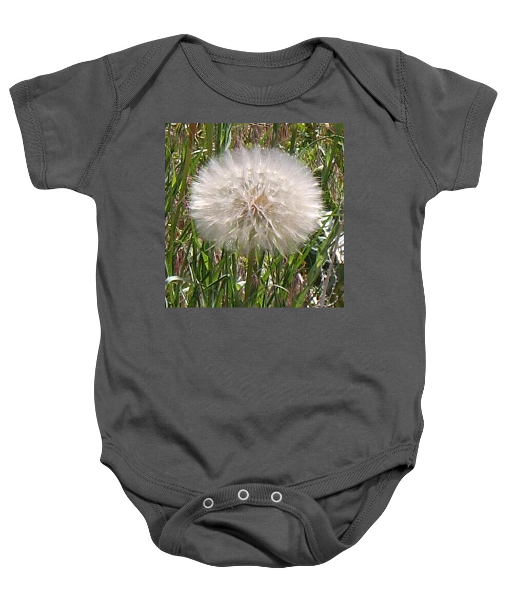 Grass Baby Onesie featuring the photograph Up close and Personal by Barb Dalton