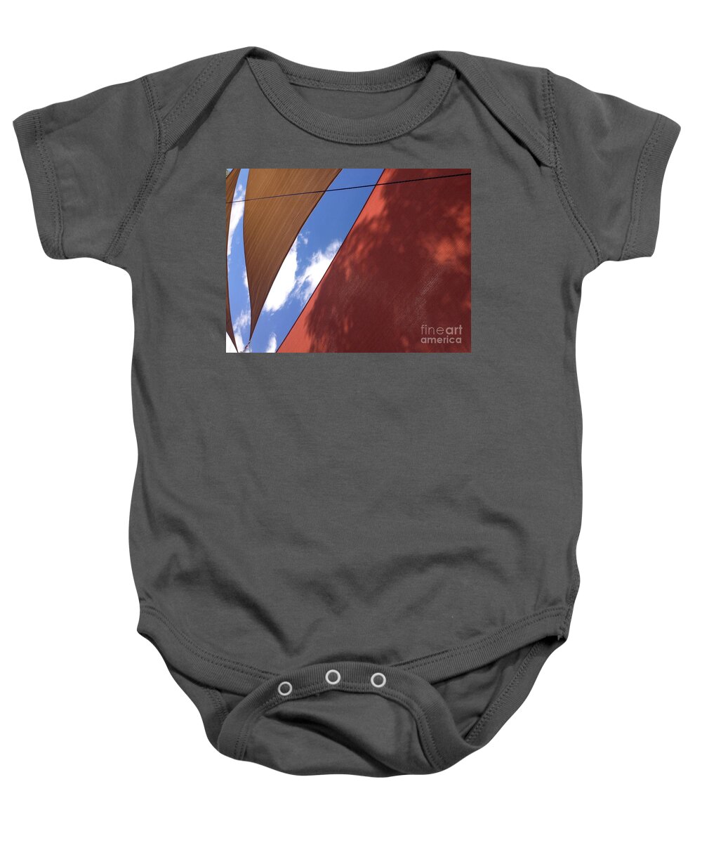 V Baby Onesie featuring the photograph V heART by Nora Boghossian