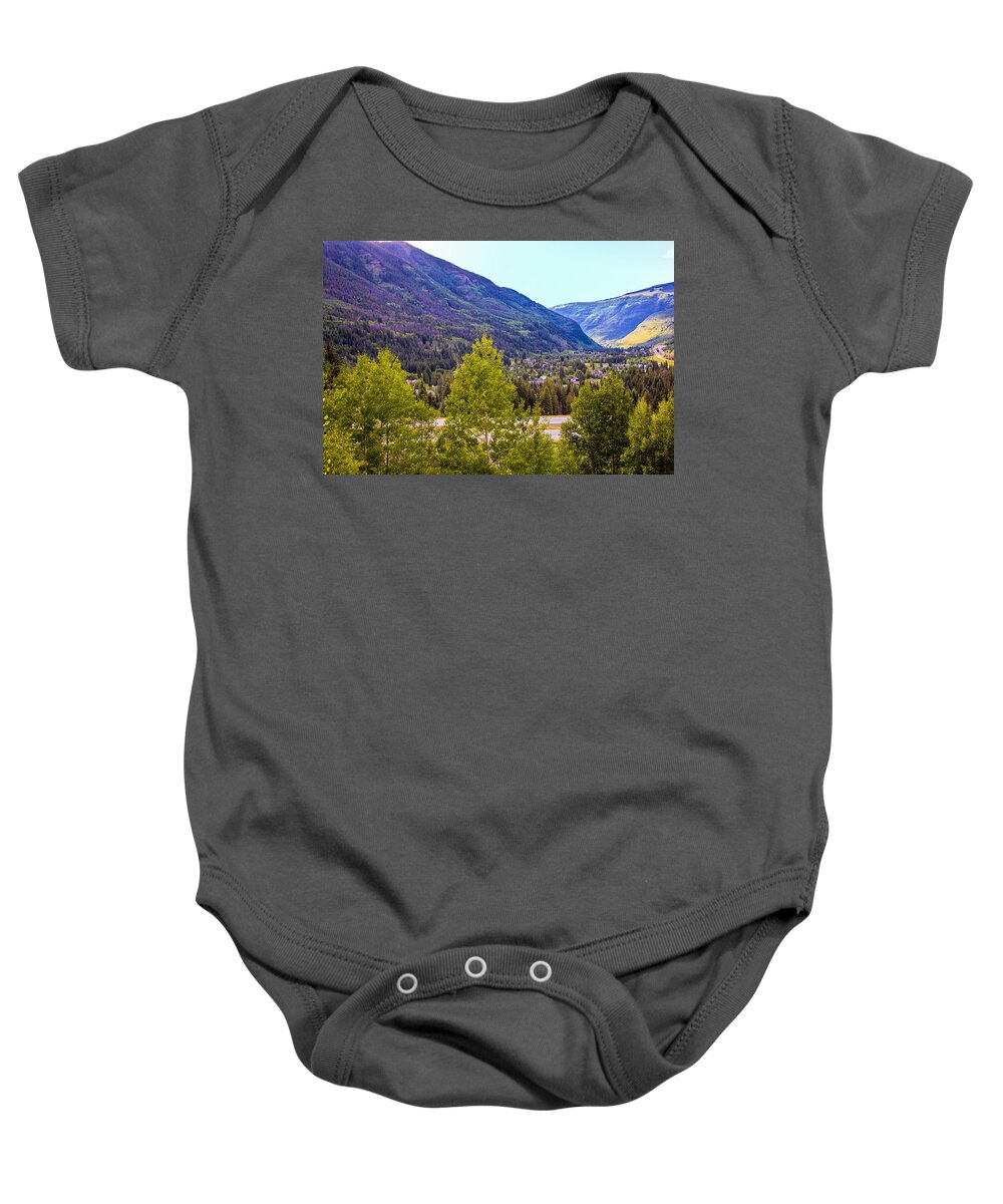Vail Colorado Baby Onesie featuring the photograph Vail Vista 1 by Madeline Ellis