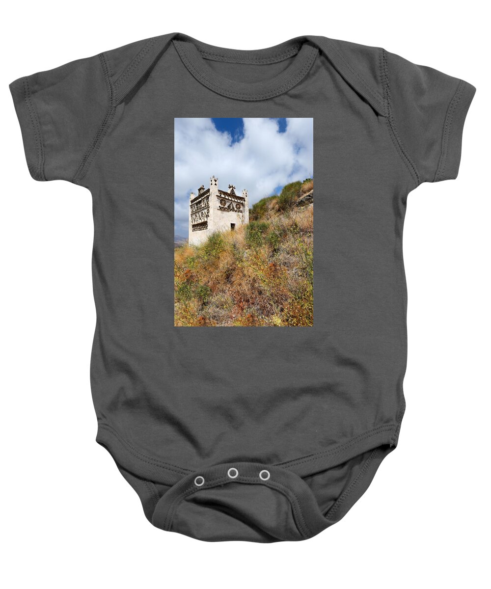 Aegean Baby Onesie featuring the photograph Tinos - Greece #9 by Constantinos Iliopoulos