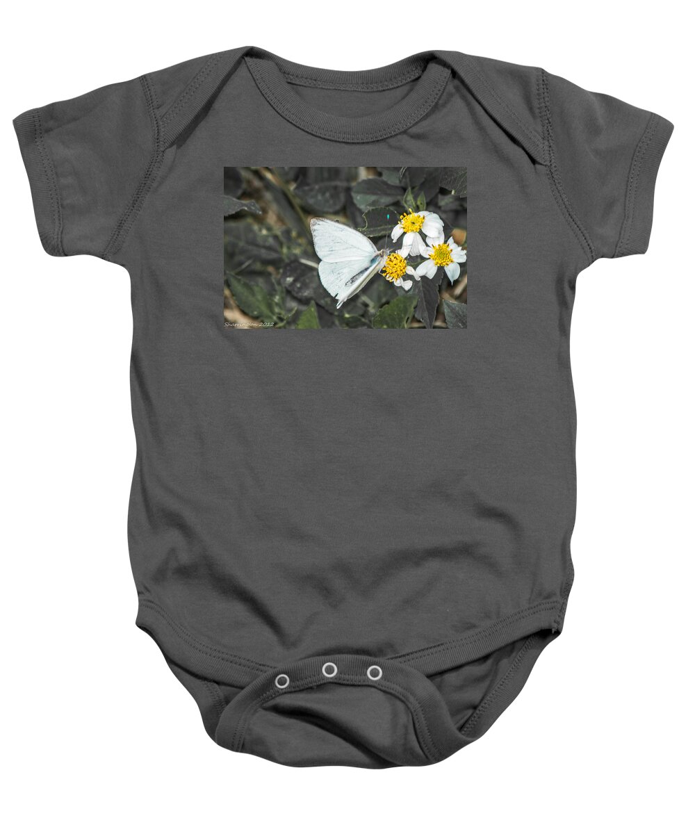 Moth Baby Onesie featuring the photograph Alien Antenna by Shannon Harrington