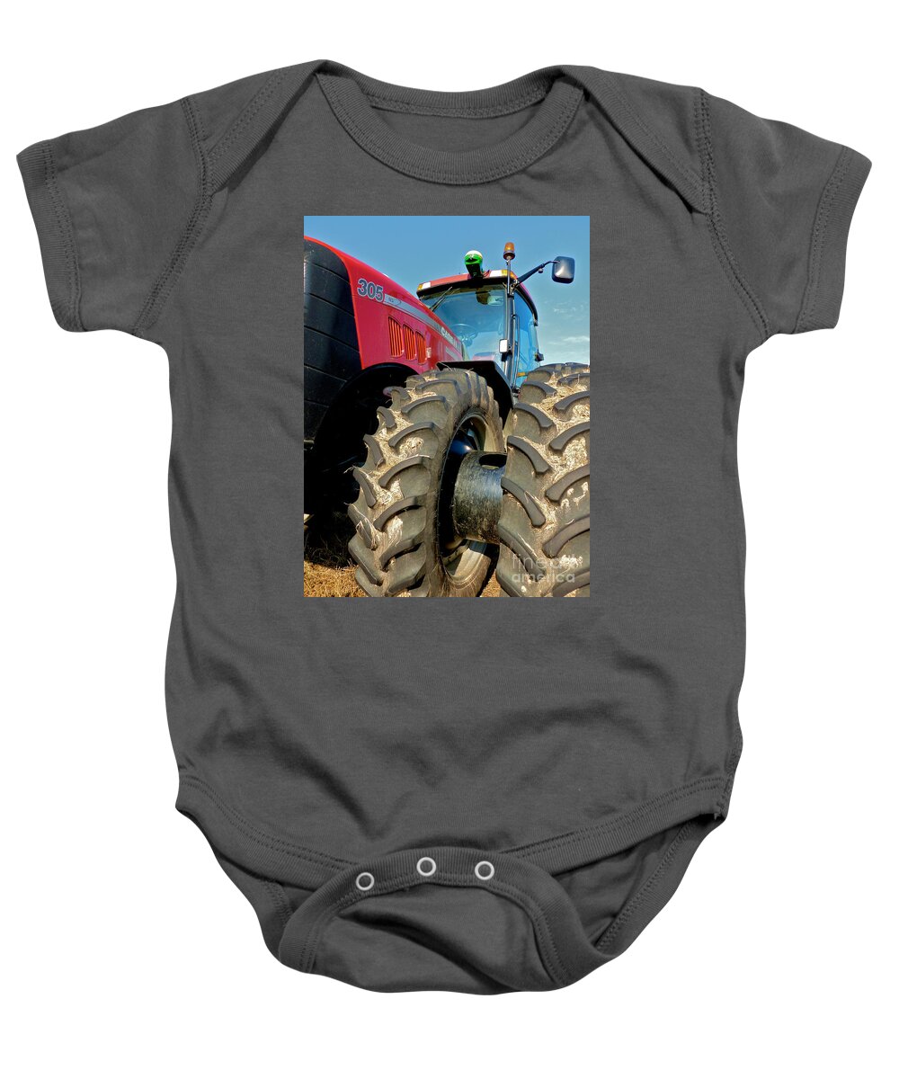 Hdr Baby Onesie featuring the photograph Big Red by Mark Dodd