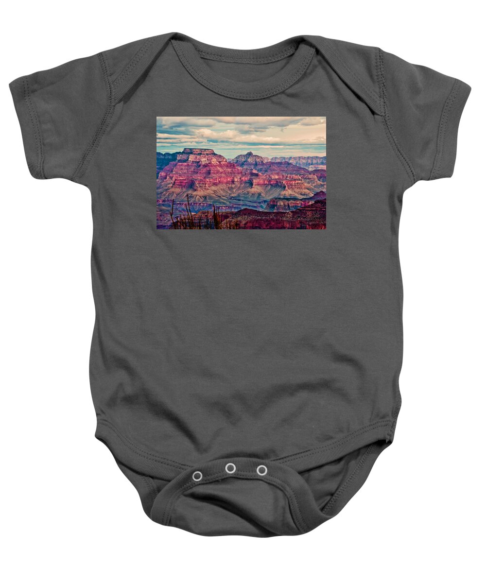 Grand Canyon Baby Onesie featuring the photograph Canyon View XII by Jon Berghoff