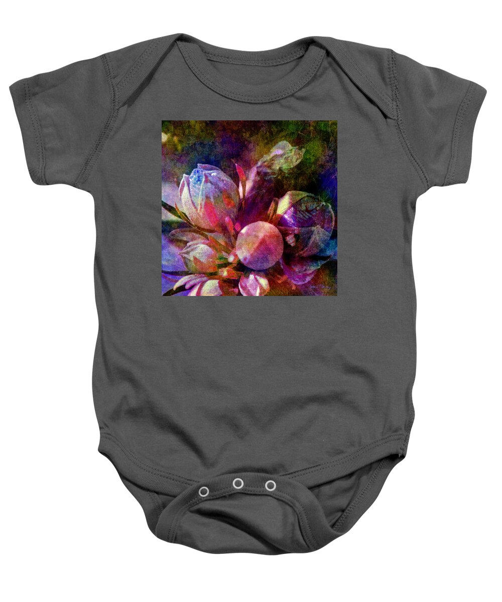 Flowers Baby Onesie featuring the digital art Natural Wonders by Barbara Berney