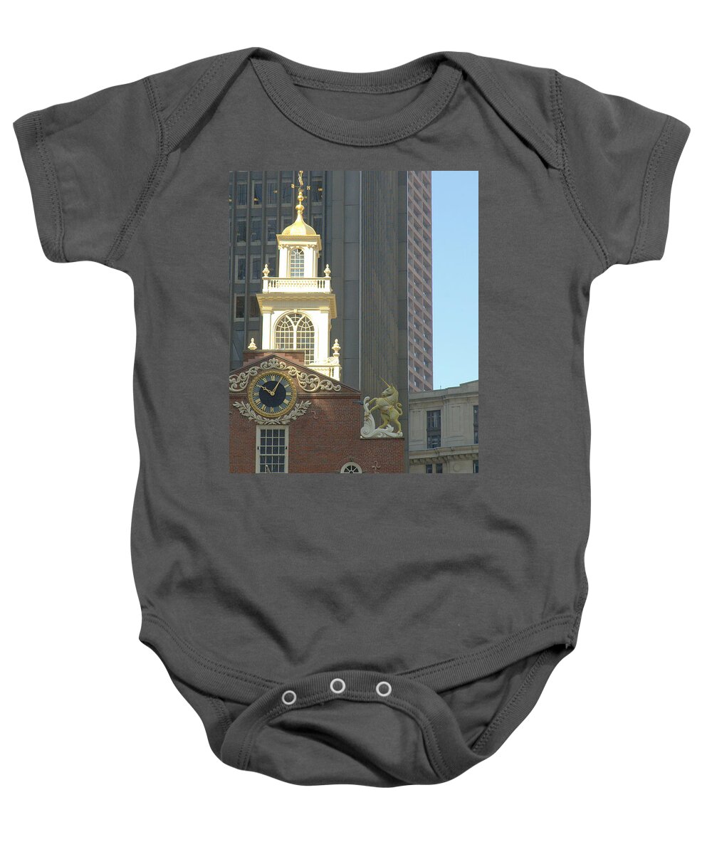 Building Baby Onesie featuring the photograph Old South Meeting House by Bruce Carpenter