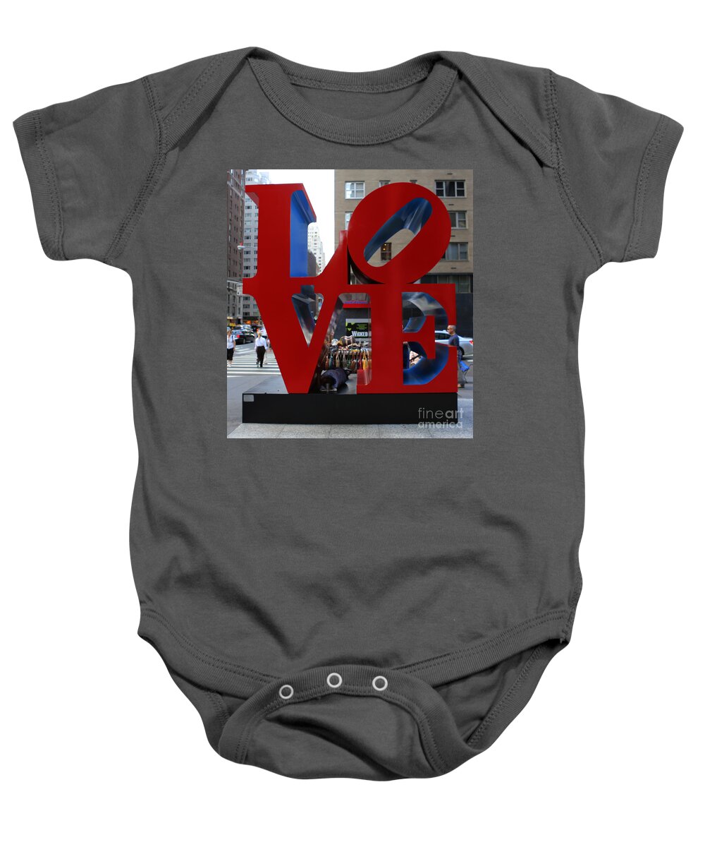 Lee Dos Santos Baby Onesie featuring the photograph Protected by LOVE by Lee Dos Santos