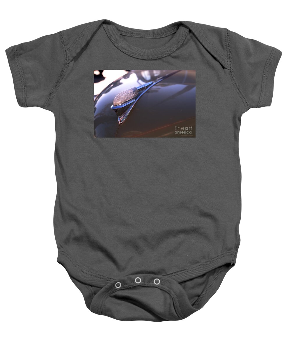 Clay Baby Onesie featuring the photograph Restored by Clayton Bruster