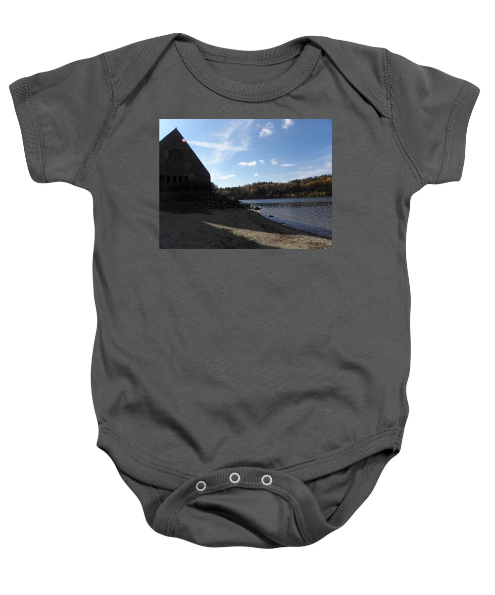 Old Baby Onesie featuring the photograph Takes Your Breath Away by Kim Galluzzo
