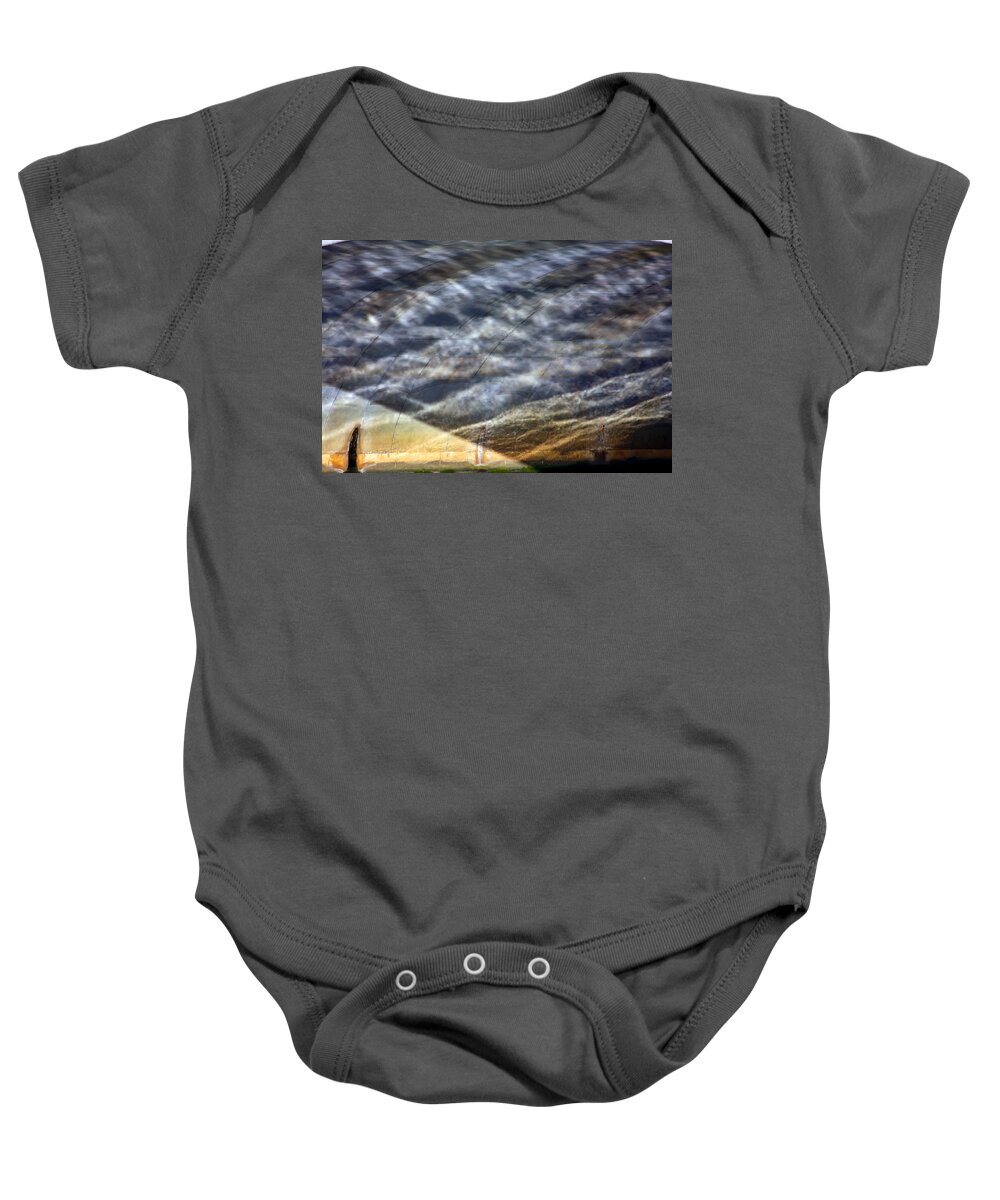 Kg Baby Onesie featuring the photograph Thames Reflections by KG Thienemann