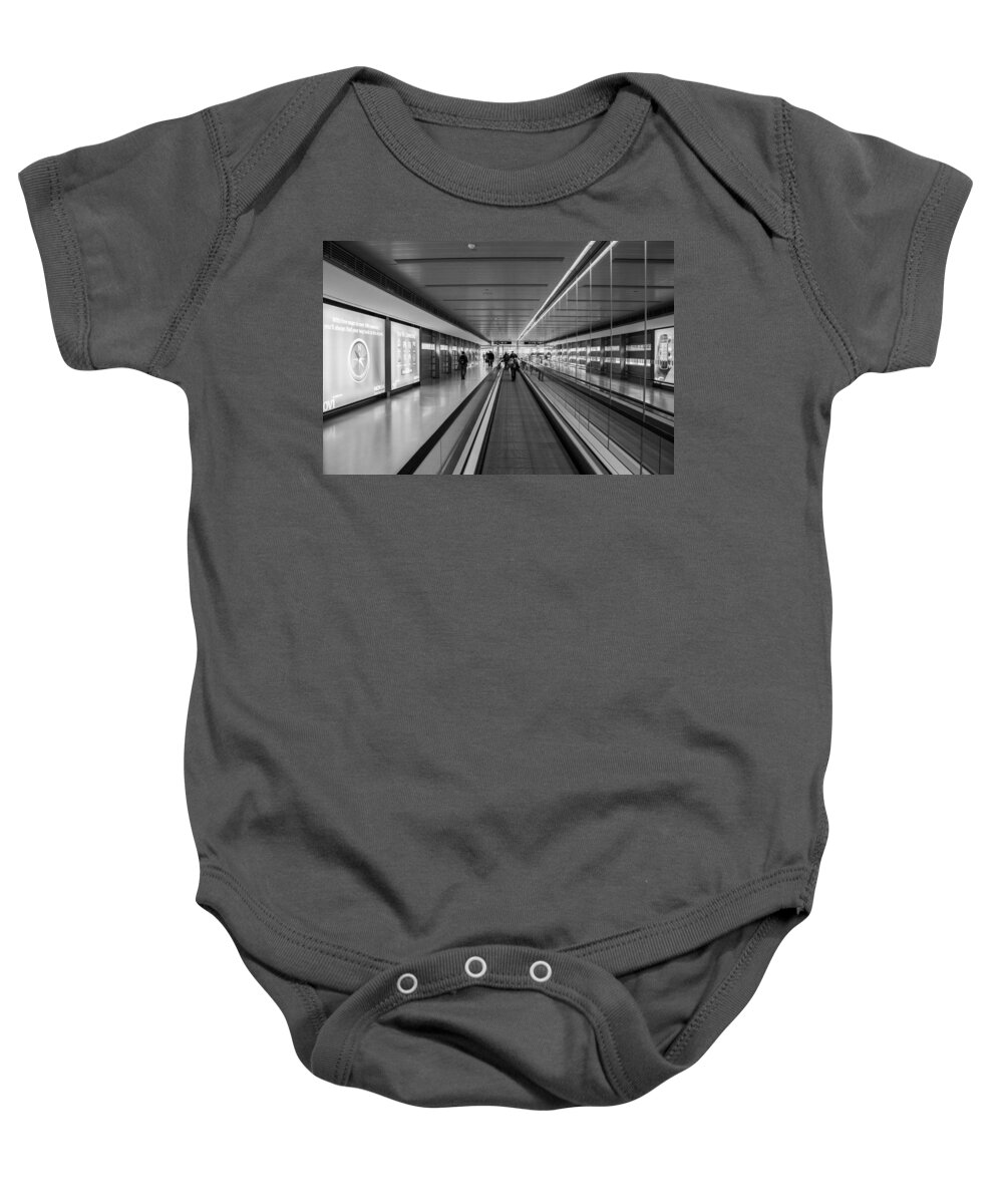 Dublin Baby Onesie featuring the photograph Travelling by Semmick Photo