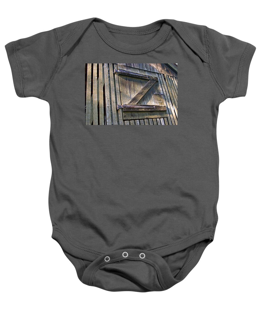 Z Baby Onesie featuring the photograph Z by David Rucker