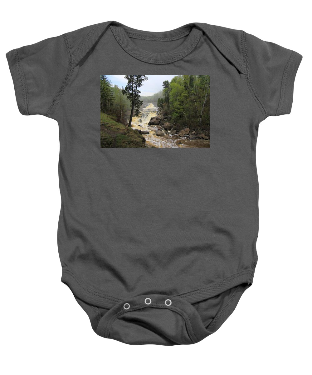 Beaver River Baby Onesie featuring the photograph Beaver River #1 by Joi Electa