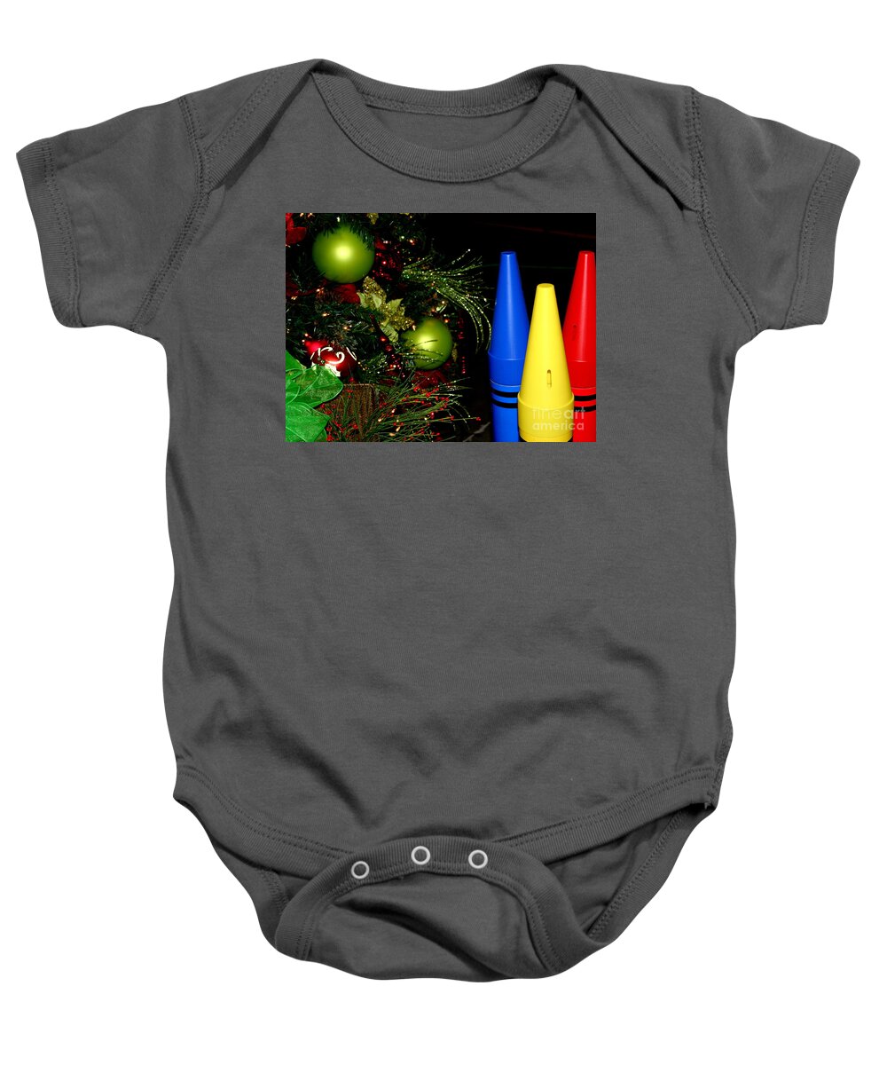 Joy Baby Onesie featuring the photograph Color me Joyful #1 by Marie Neder