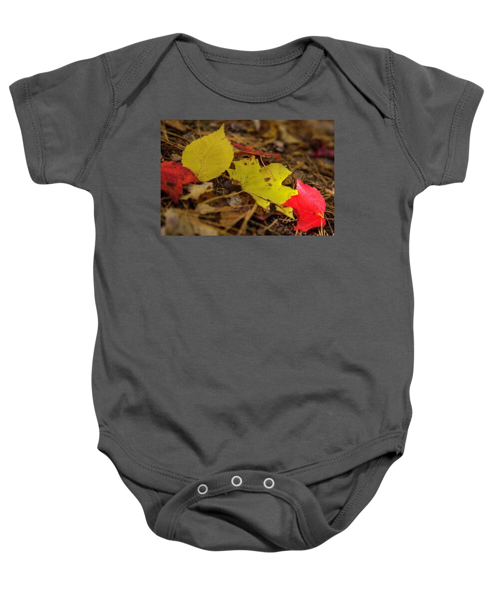 Fall Baby Onesie featuring the photograph Fall in New Hampshire #1 by Benjamin Dahl