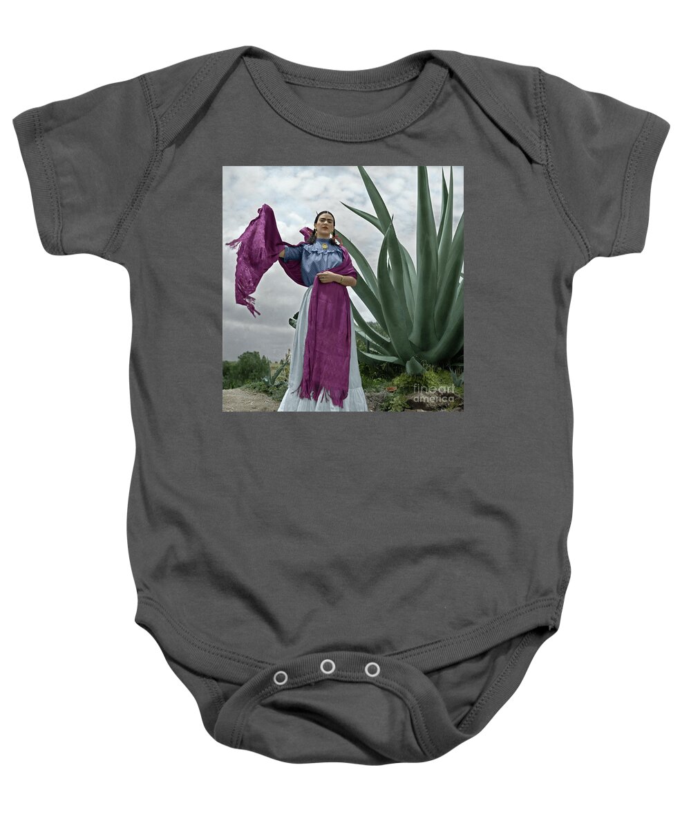 1937 Baby Onesie featuring the photograph Frida Kahlo #3 by Granger