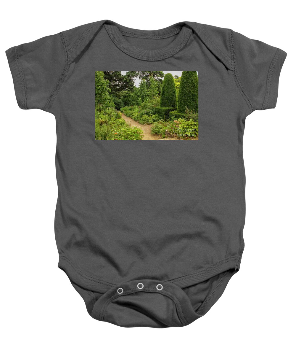 Home Baby Onesie featuring the photograph Garden at Sudeley castle by Patricia Hofmeester