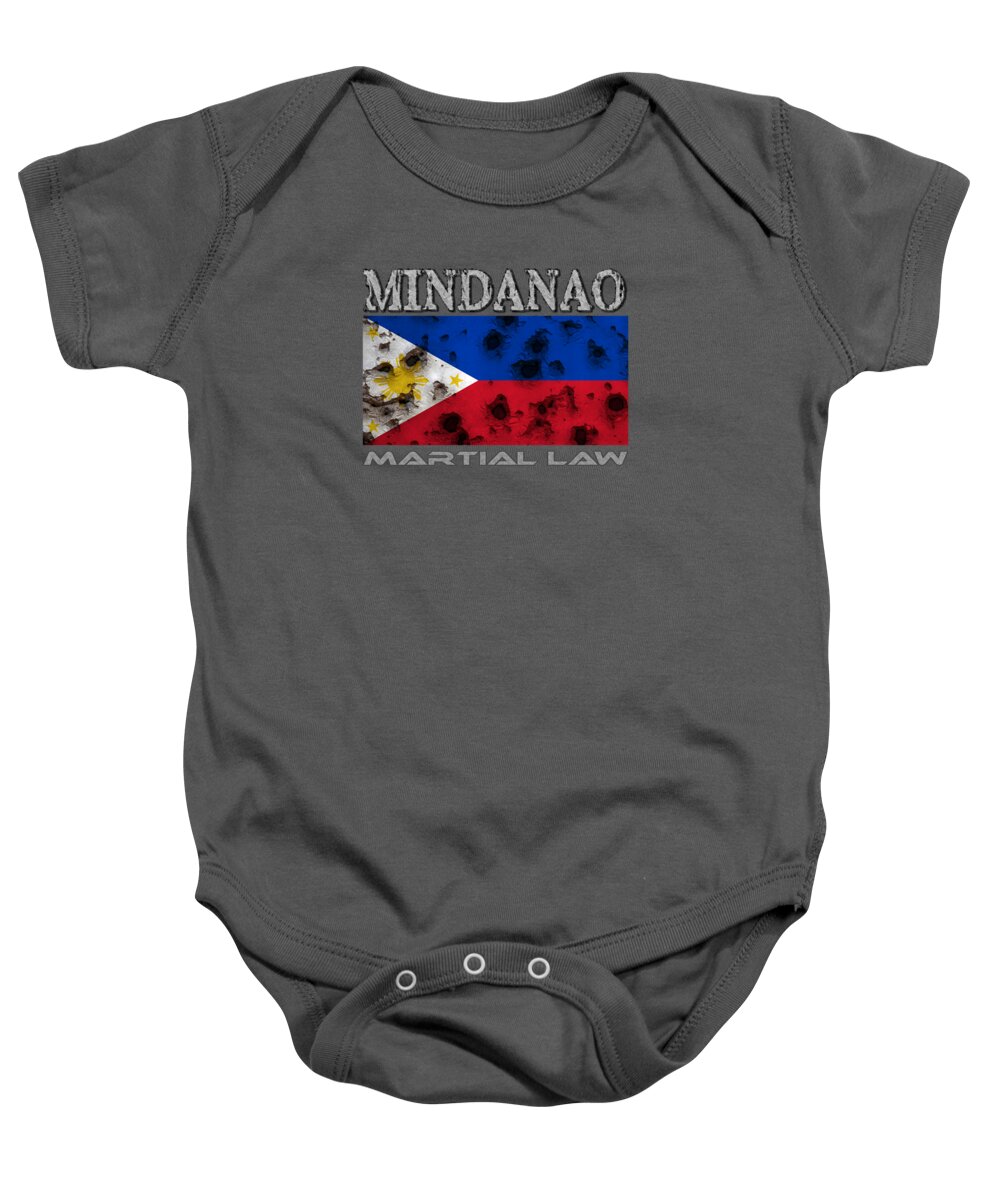  Baby Onesie featuring the photograph Mindanao Martial Law Shirt #1 by Jonas Luis
