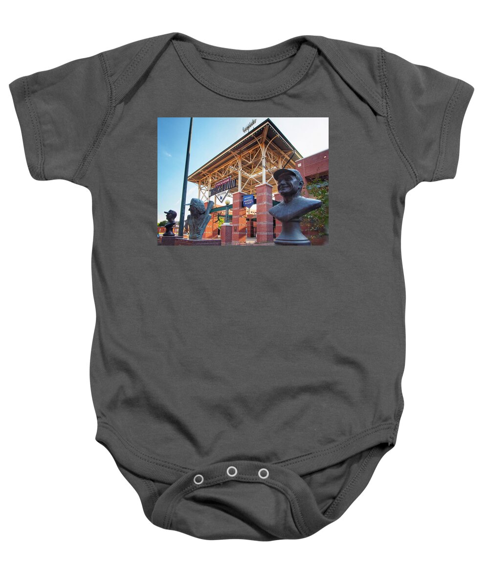 Entrance Baby Onesie featuring the photograph More Dramatic Entrance #1 by Buck Buchanan
