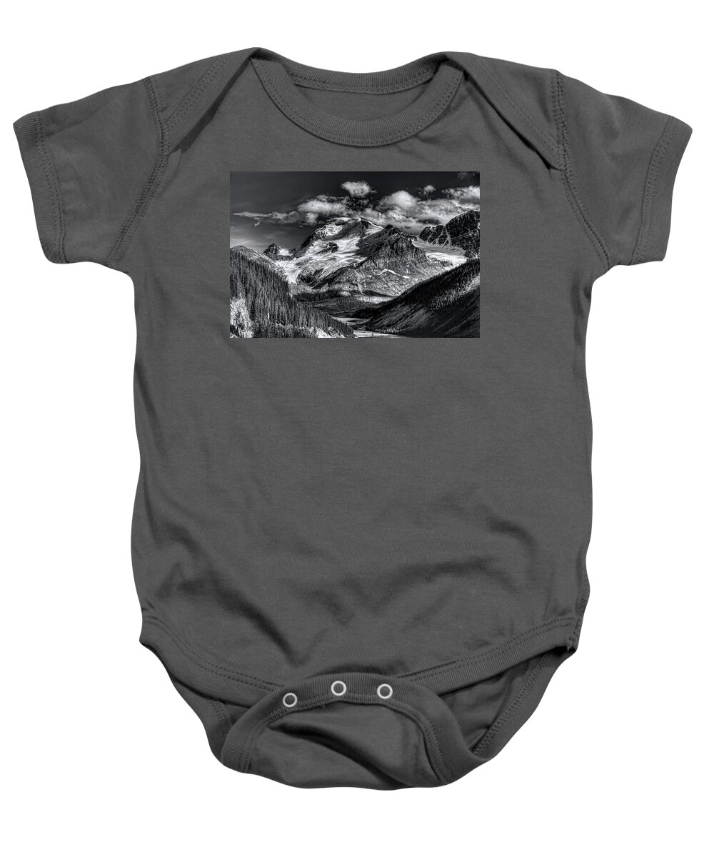 Canada Baby Onesie featuring the photograph Rocky Mountain High #1 by Wayne Sherriff