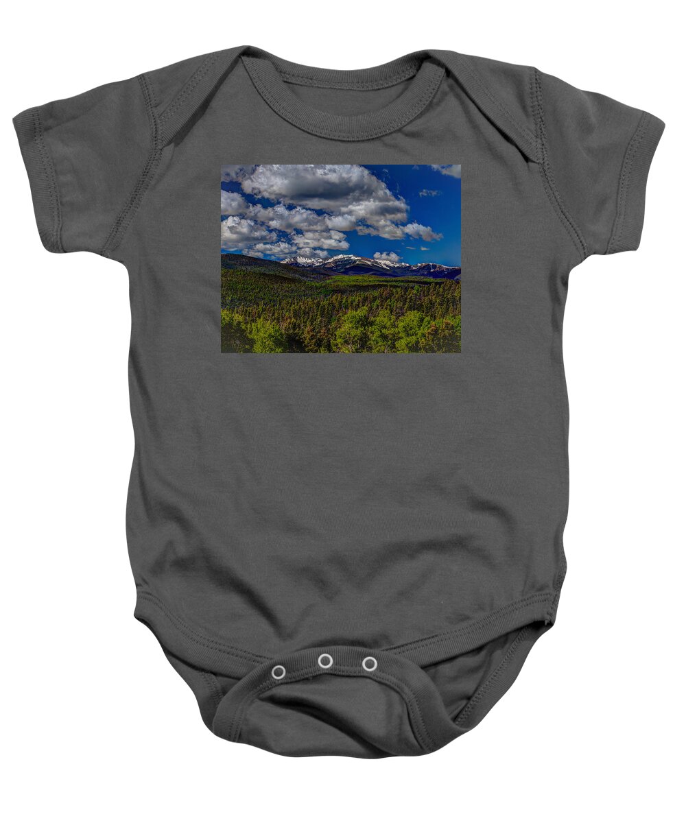 New Mexico Baby Onesie featuring the photograph New Mexico 34 by David Henningsen