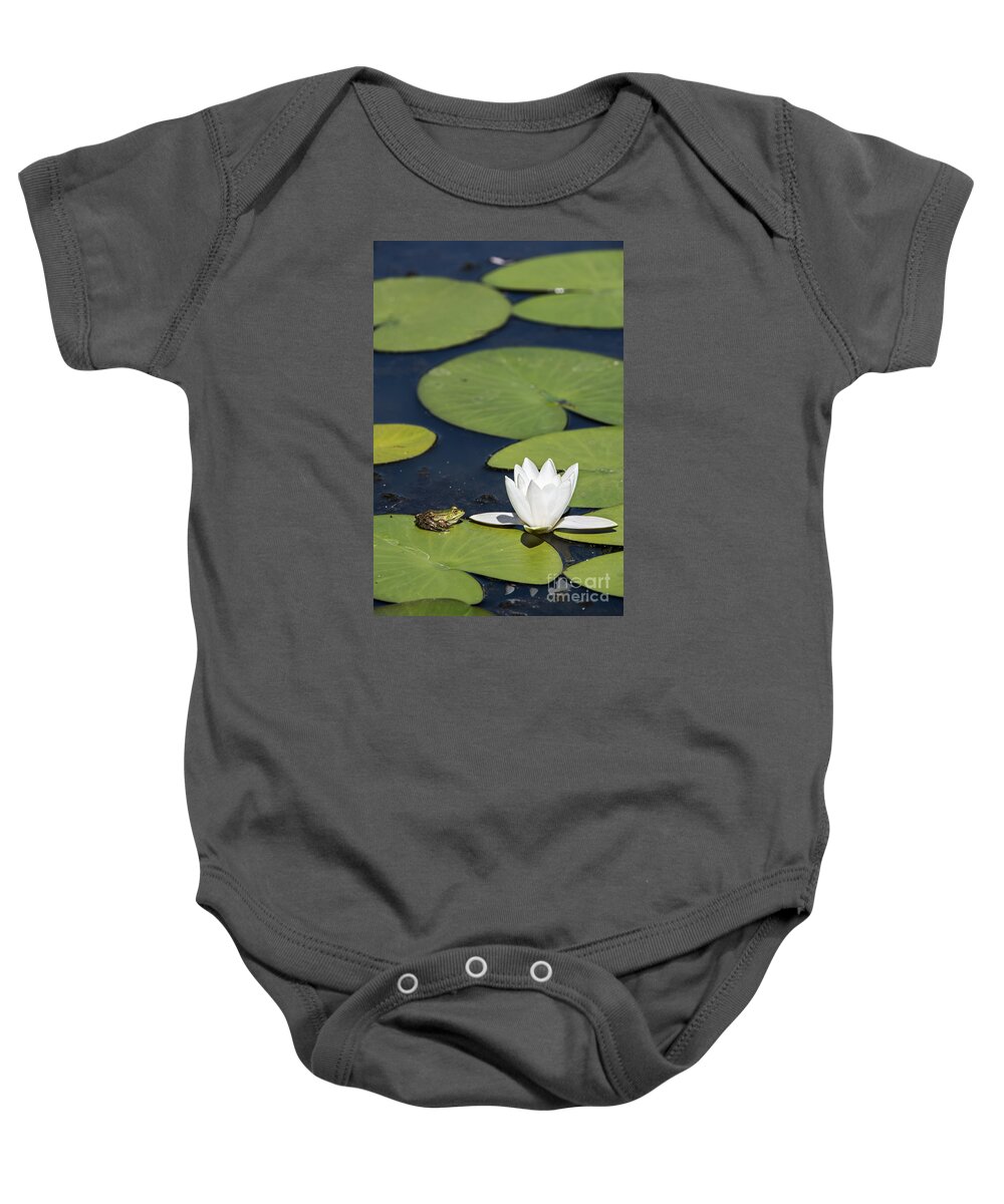 Edible Frog Baby Onesie featuring the photograph 150622p020 by Arterra Picture Library