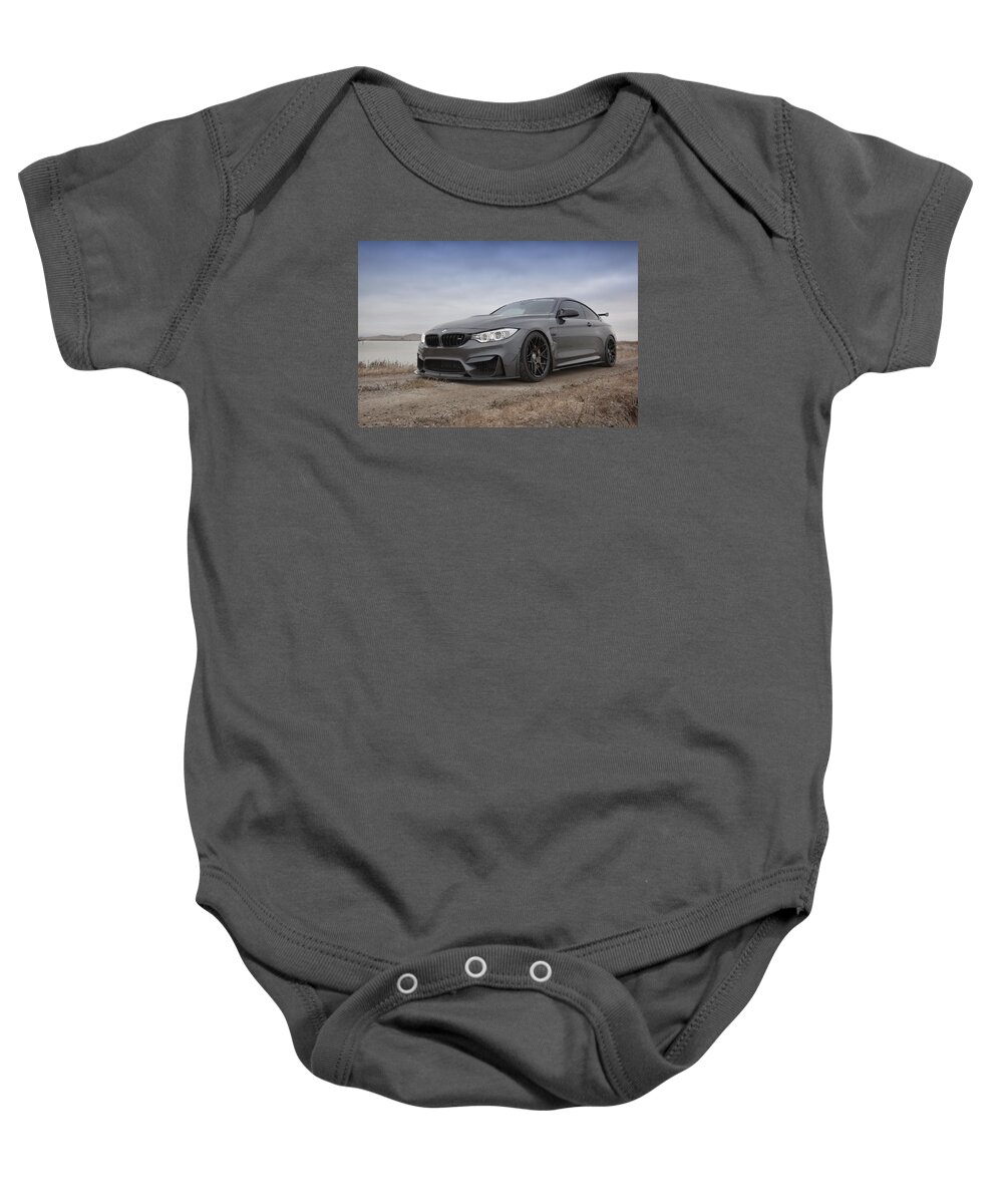 Bmw Baby Onesie featuring the photograph Bmw M4 #2 by ItzKirb Photography