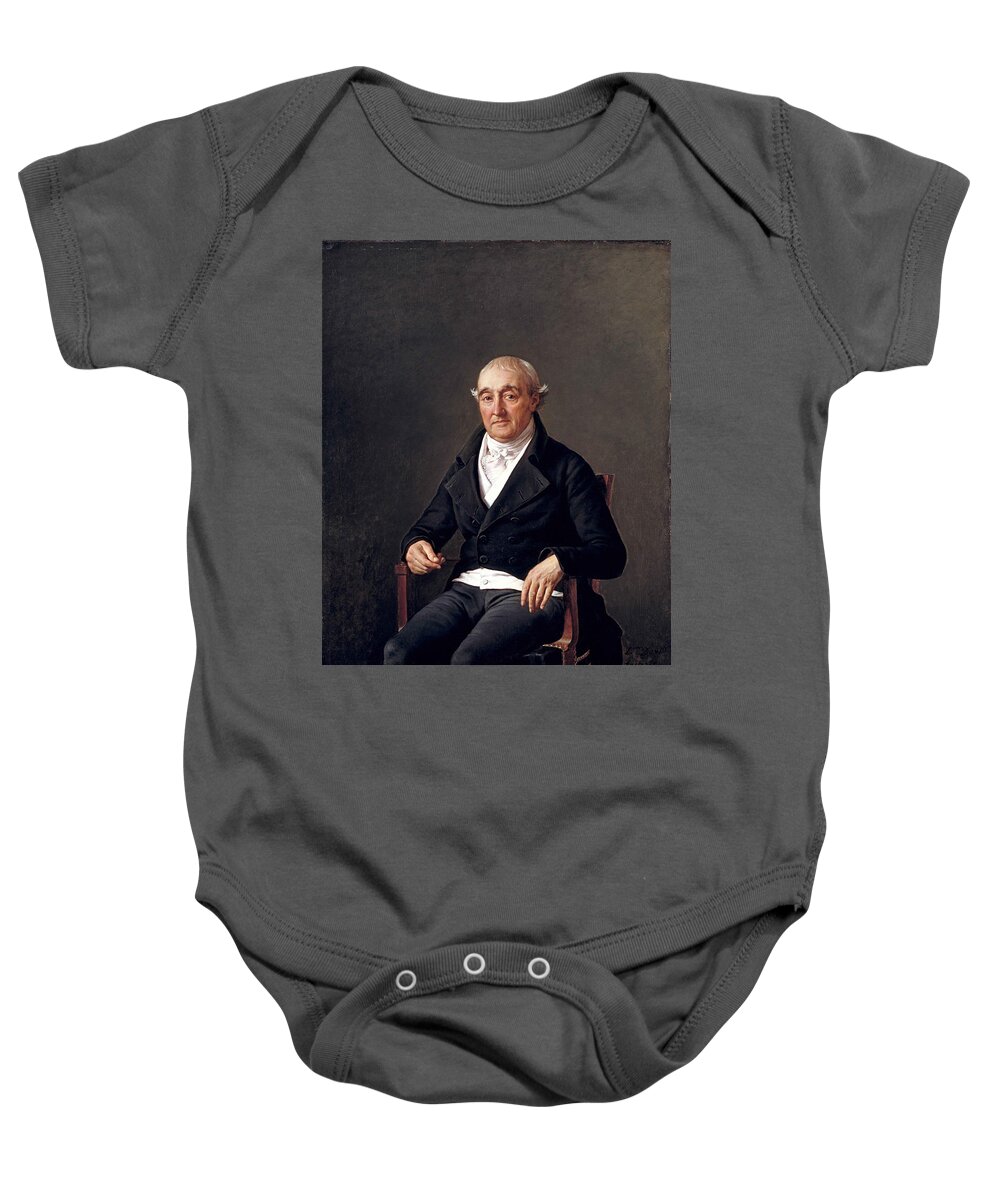 Jacques-louis David Baby Onesie featuring the painting Portrait of Cooper Penrose #2 by Louis David