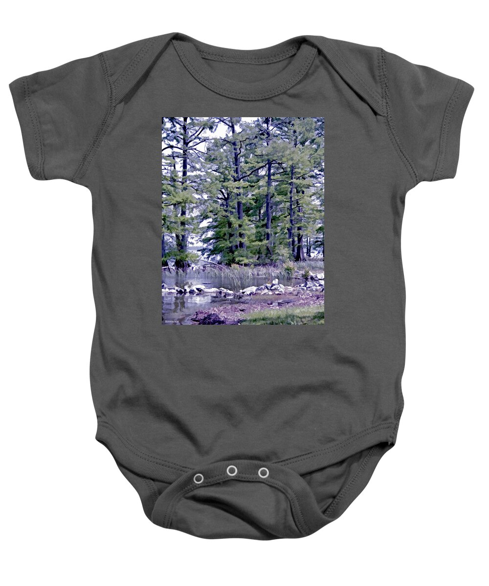 Reelfoot Lake Baby Onesie featuring the photograph Reelfoot Lake #2 by Bonnie Willis