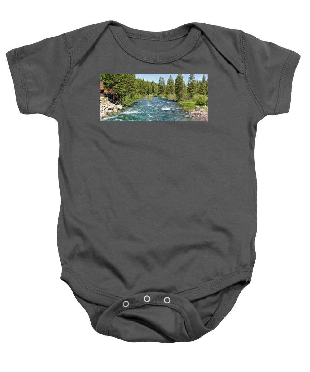 Truckee River Baby Onesie featuring the photograph Truckee River #2 by Joe Lach