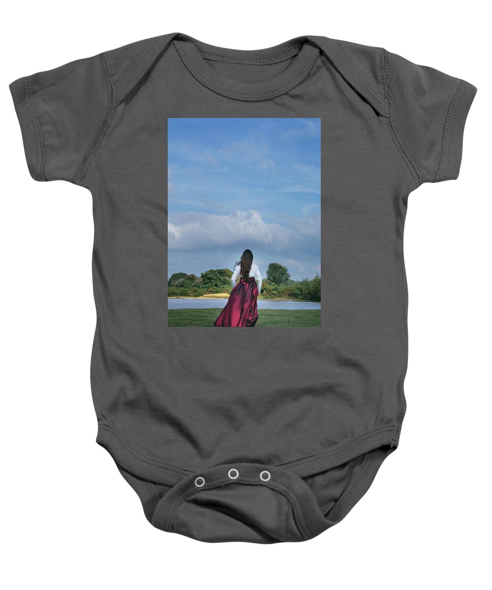 Girl Baby Onesie featuring the photograph Victorian lady #2 by Joana Kruse