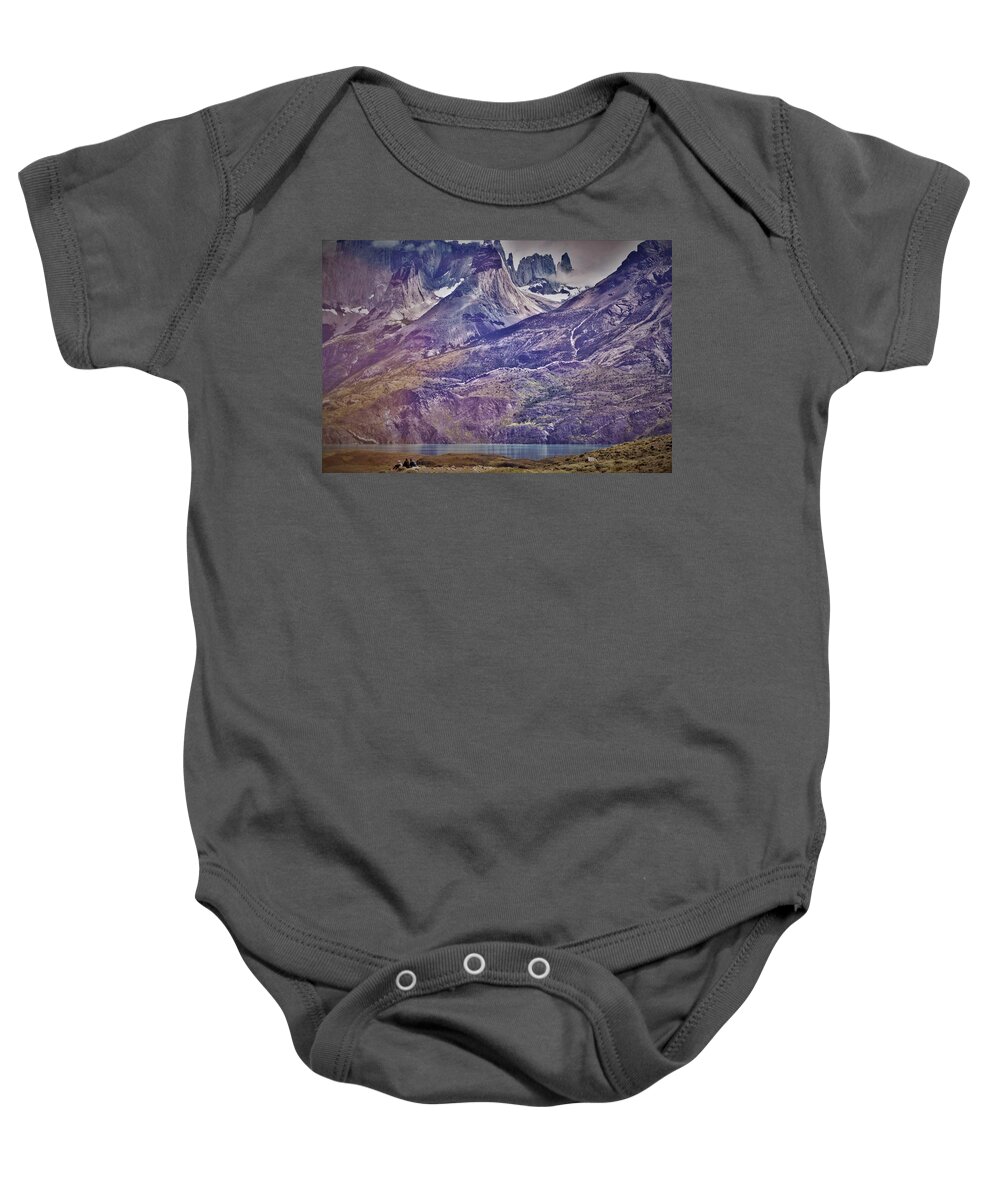 Patagonia Baby Onesie featuring the photograph Patagonia Vista by Mark Mitchell
