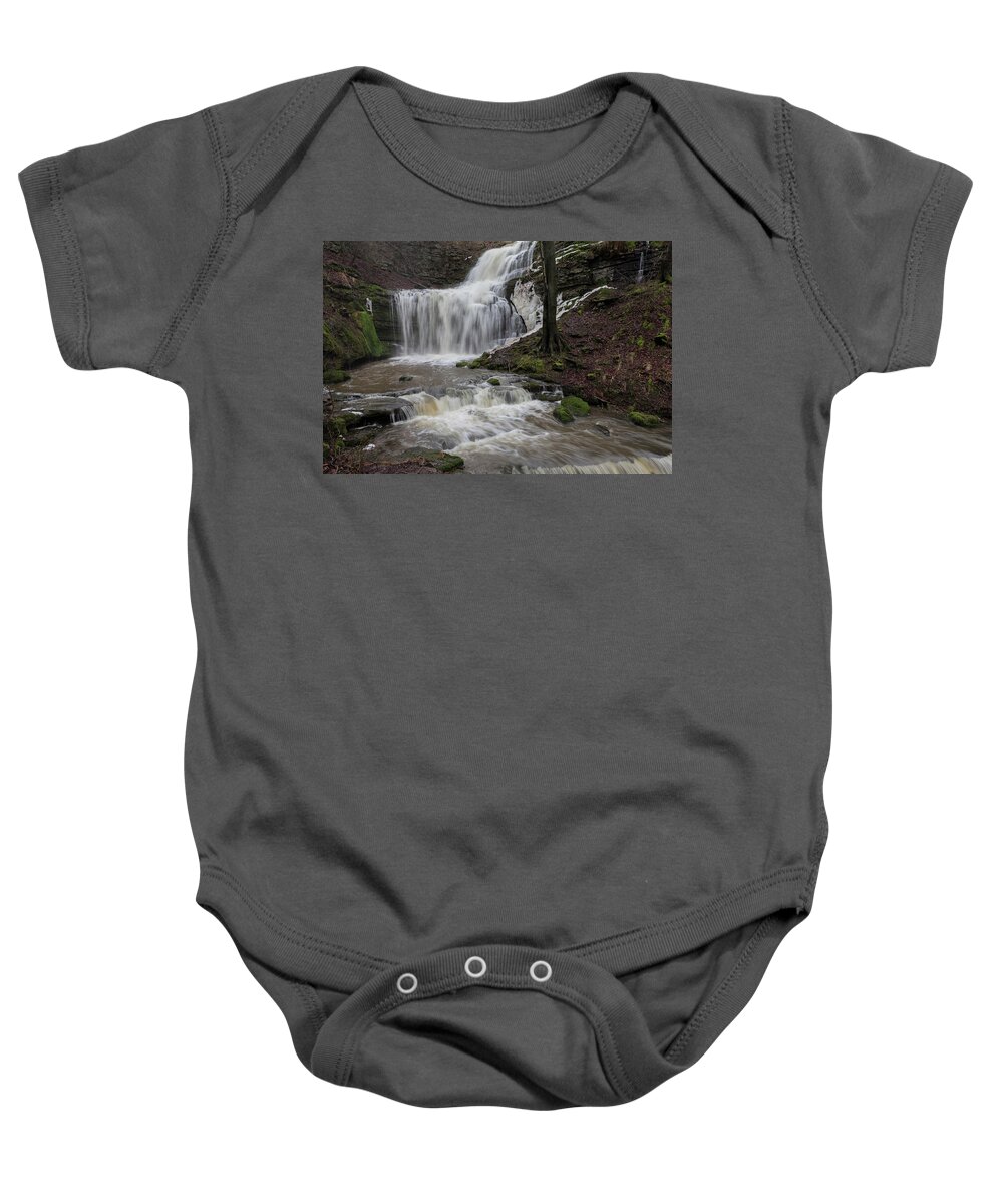Scalber Force Baby Onesie featuring the photograph Scalber Force #3 by Nick Atkin