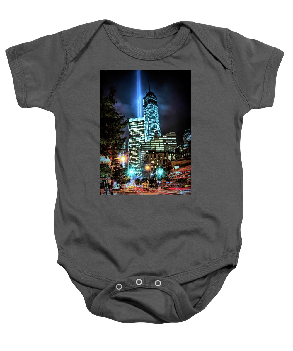 Freedom Tower Baby Onesie featuring the photograph Freedom Tower #4 by Theodore Jones