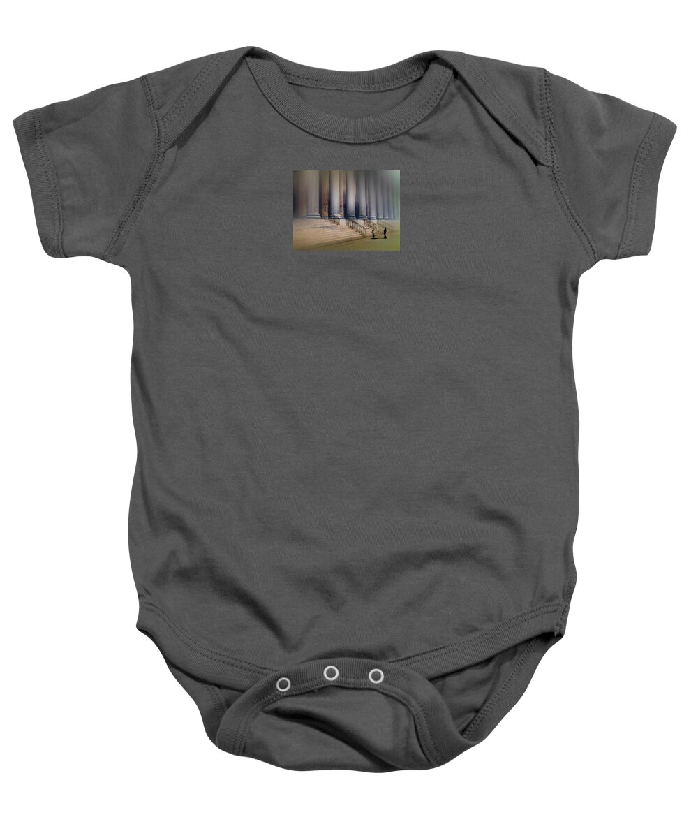 People Baby Onesie featuring the photograph 4297 by Peter Holme III