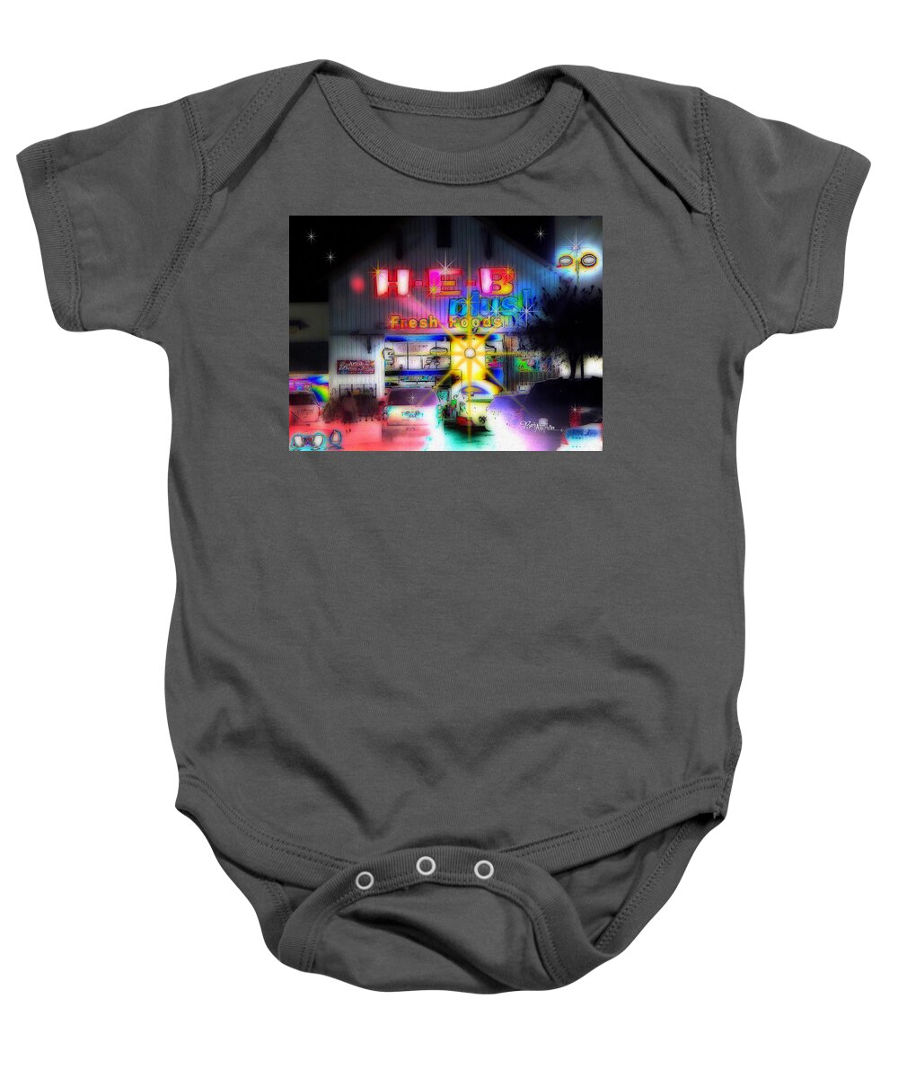 Barbara Tristan Baby Onesie featuring the photograph #4570_HEB_1_arty by Barbara Tristan
