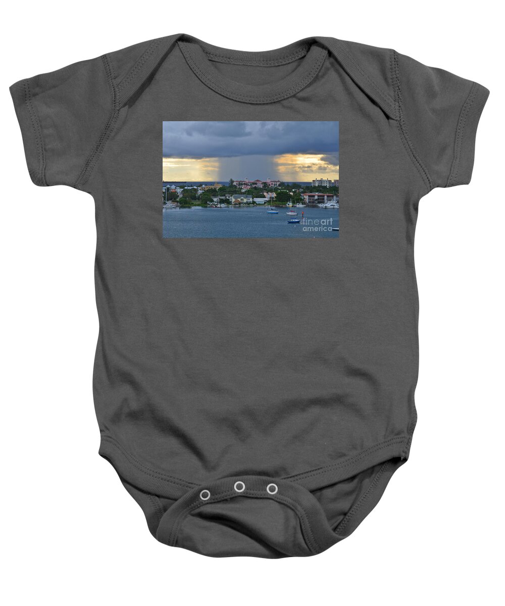 Storm Baby Onesie featuring the photograph 48 Nuclear Storm by Joseph Keane