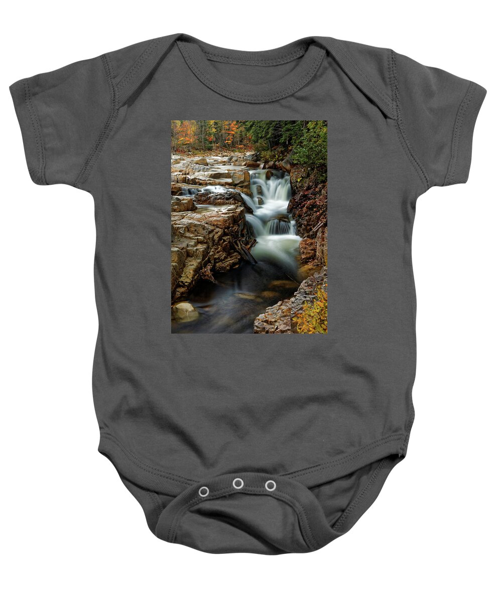 New Hampshire Baby Onesie featuring the photograph New Hampshire Fall 2017 #5 by Doolittle Photography and Art