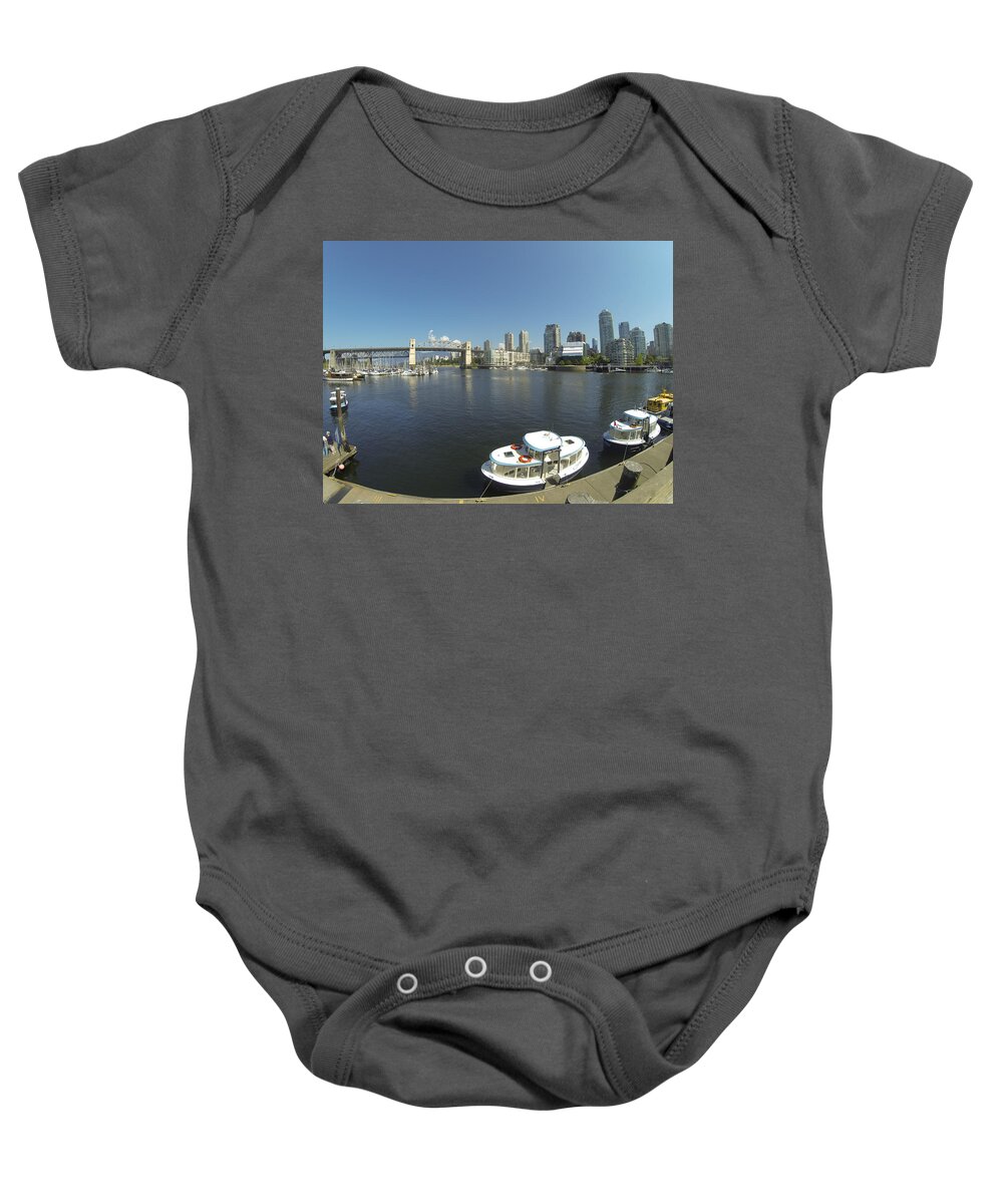 Vancouver British Columbia Canada Baby Onesie featuring the photograph Vancouver British Columbia Canada #5 by Paul James Bannerman