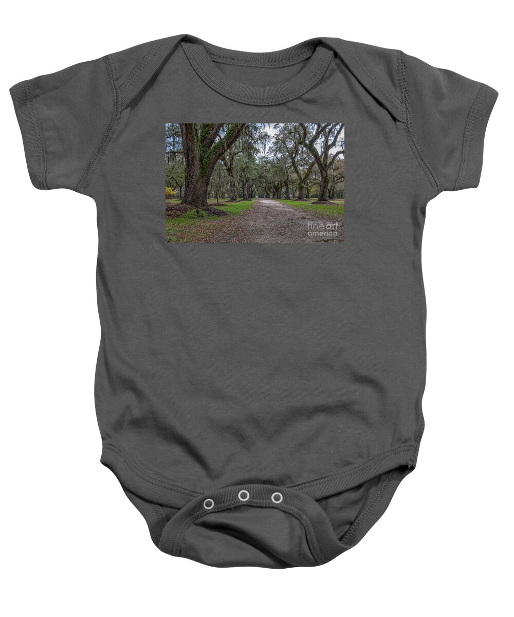 Fenwick Hall Baby Onesie featuring the photograph Walk the Path by Dale Powell