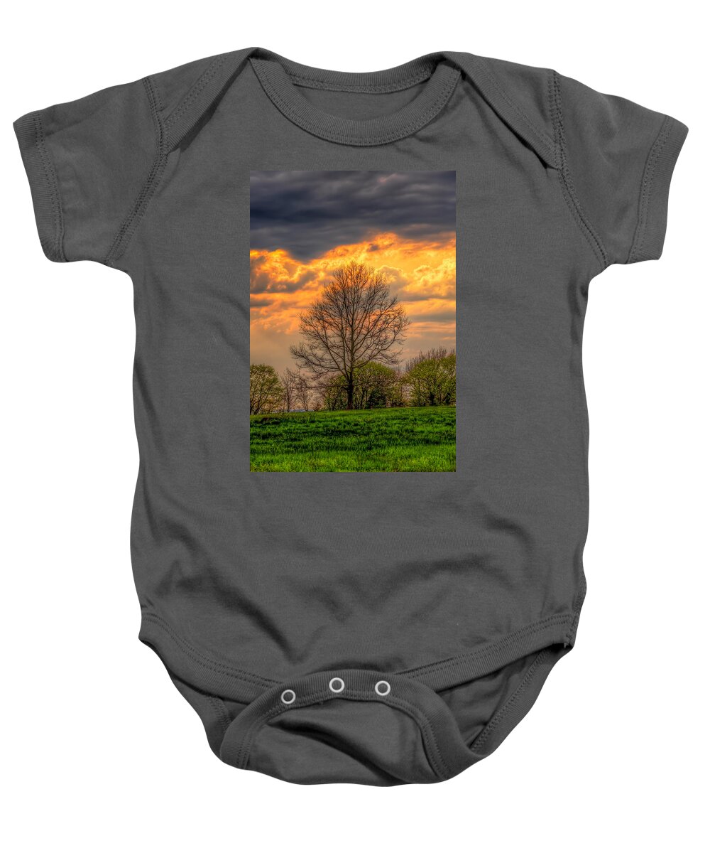  Baby Onesie featuring the photograph Worlds End #7 by David Henningsen