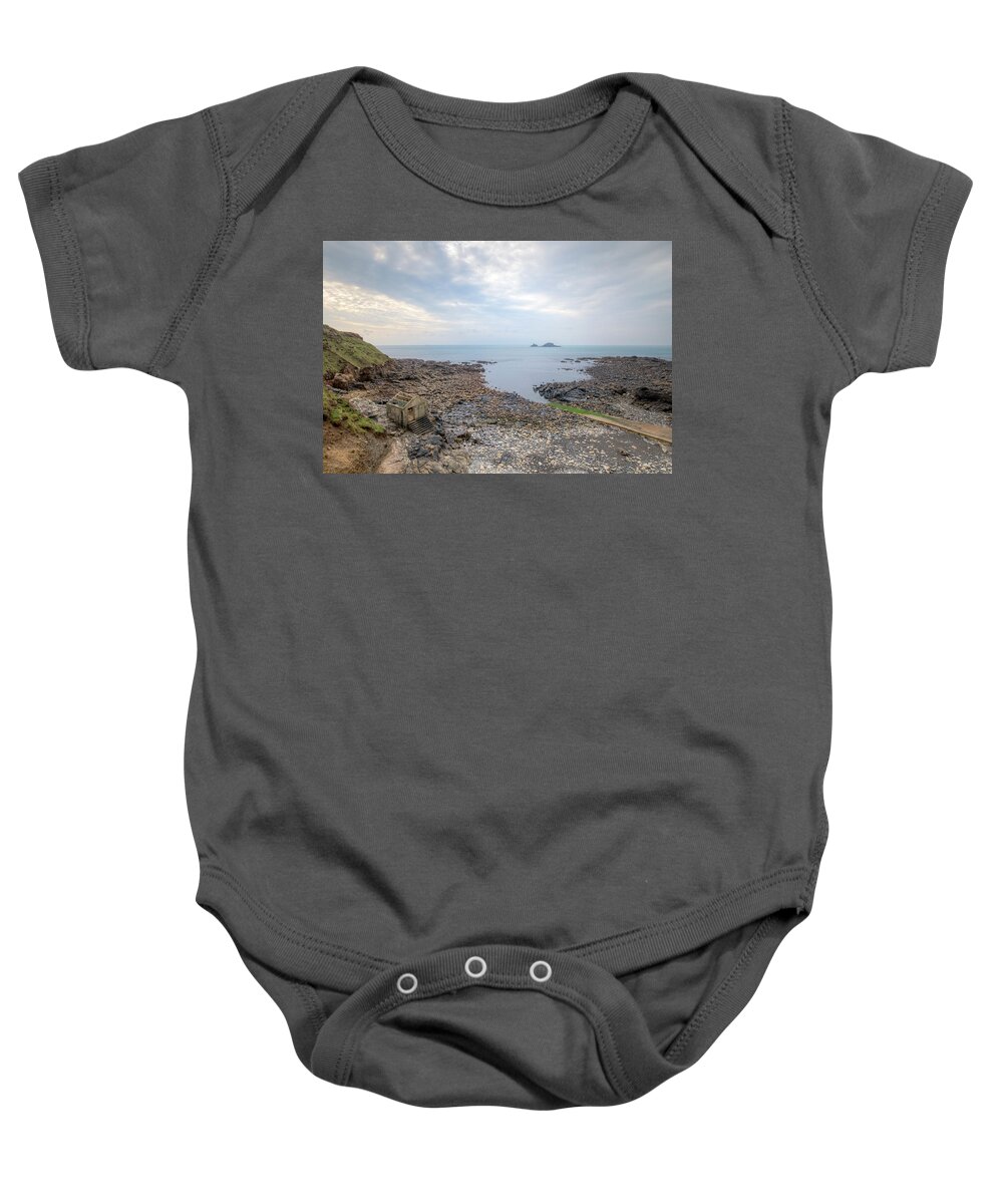 Cape Cornwall Baby Onesie featuring the photograph Cape Cornwall - England #9 by Joana Kruse