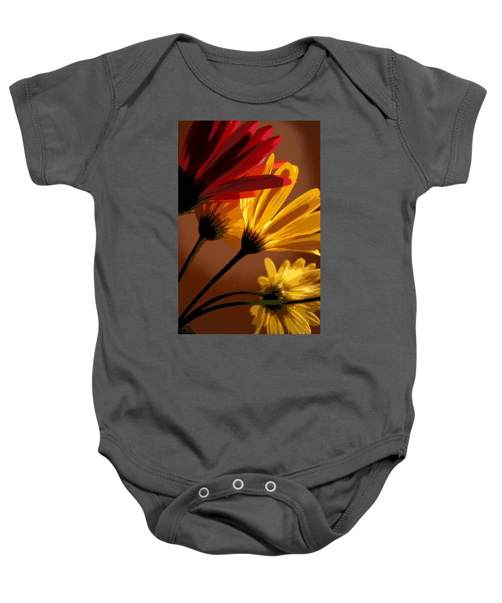 Flower Baby Onesie featuring the photograph A Bunch of Beauties by Julie Lueders 